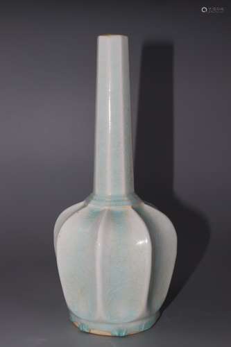 chinese celadon porcelain octagonal vase