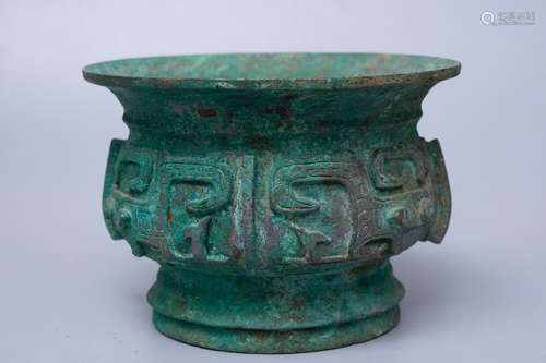 chinese bronze ritual vessel