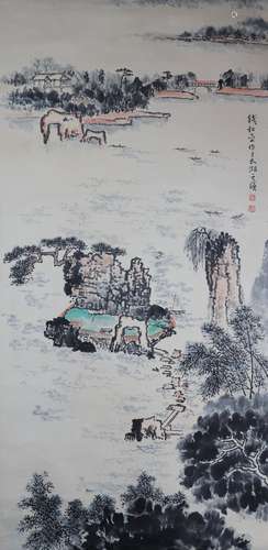 chinese qian songyan's painting