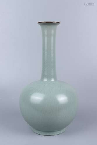 chinese ru kiln porcelain bottle vase