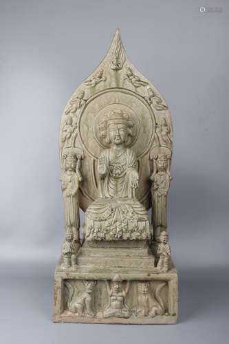 chinese celadon porcelain buddha