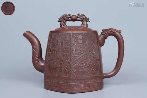 chinese zisha teapot