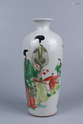 chinese famille rose porcelain vase