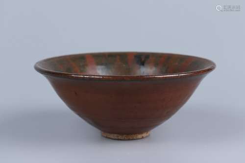 chinese jian kiln porcelain tea bowl