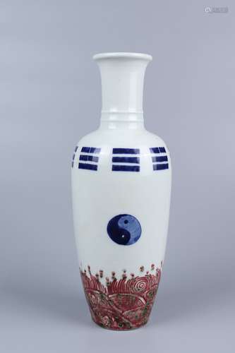 chinese blue and white porcelain vase