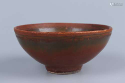 chinese jian kiln porcelain tea bowl