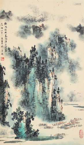 陶一清 山水