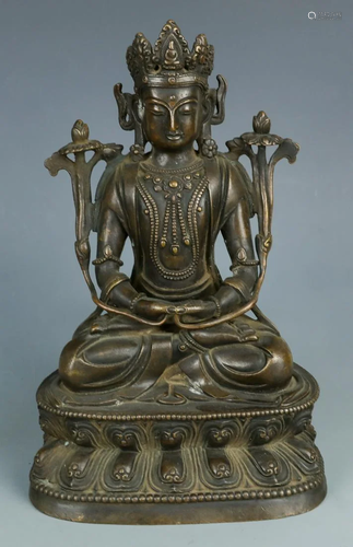 Tibeten Bronze figure statue