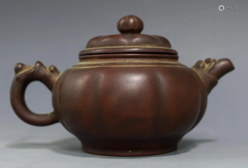 A Zisha teapot