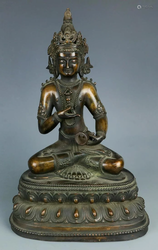 Tibeten bronze figure statue