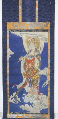 Kwanyin scroll painting