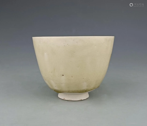 Green glaze cup