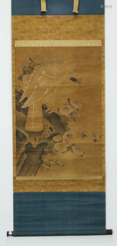 Chinese ego scroll painting