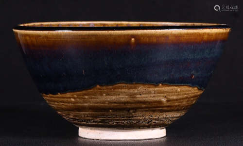 BLACK&BROWN GLAZE BOWL