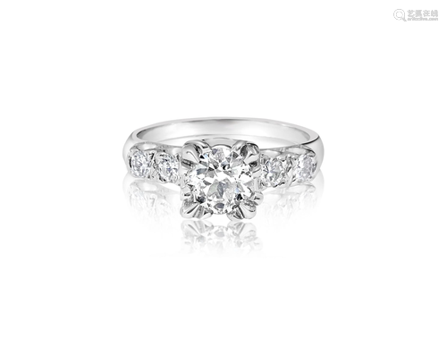 1.35 Carat Diamonds VS clarity, 14K Engagement Ring