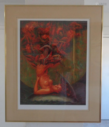 Original Cuban Lady Print