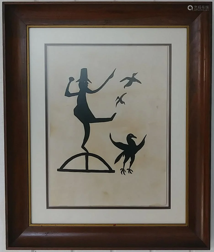 Bill Taylor Art Painting Framed Drawing