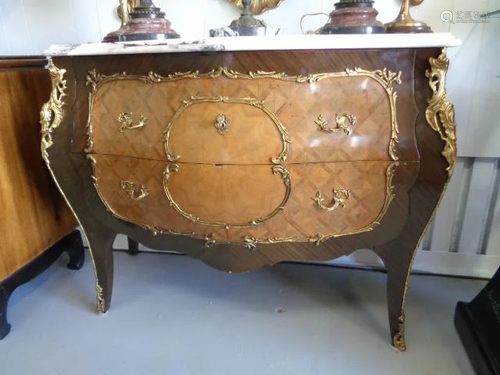 Luis XVI French Dore Bronze Table