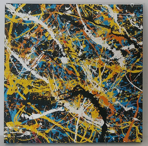 Jackson Pollock Abstract Painting.