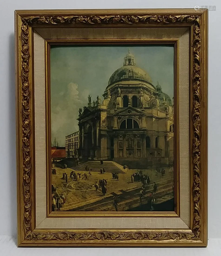 Old Canaletto Venice Framed Print