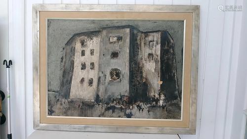 Jan Rijlaarsdam (DUTCH, 1911-2007) Signed Oil Painting