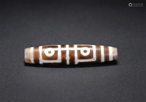 A CHINESE DZI BEAD