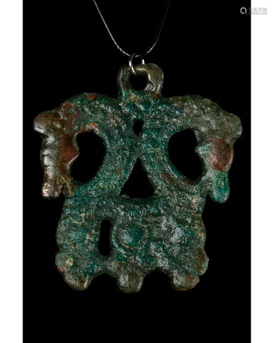 VIKING BRONZE HORSE PENDANT