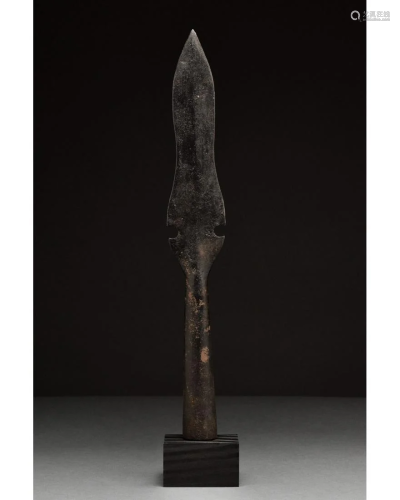 VIKING SPEAR HEAD ON STAND