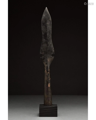 VIKING SPEAR HEAD ON STAND