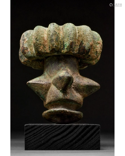 BRONZE MACE HEAD