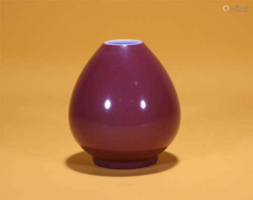 Copper Red Waterpot Yongzheng Style