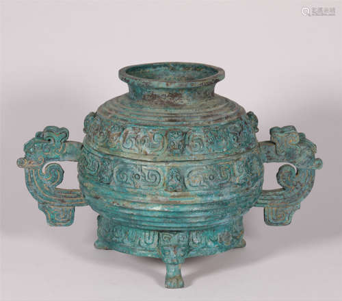 Bronze Gui Vessel West Zhou Style