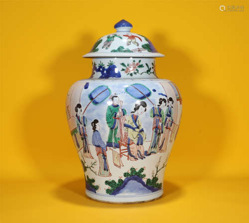 Famille Verte Garniture Kangxi Style