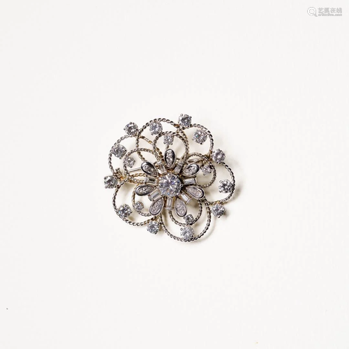 DIAMOND BROOCH