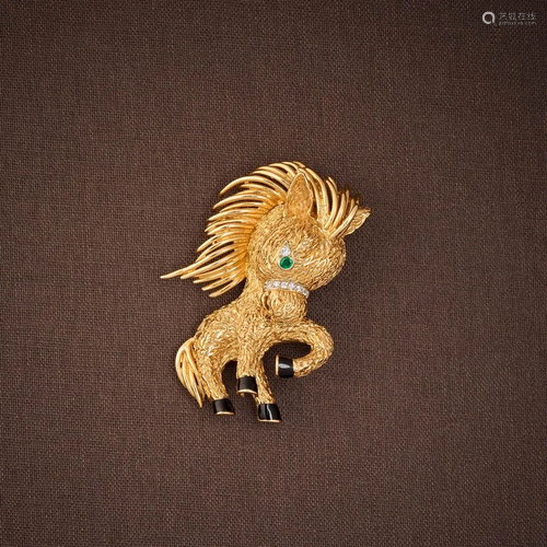 VAN CLEEF & ARPELS BROOCH