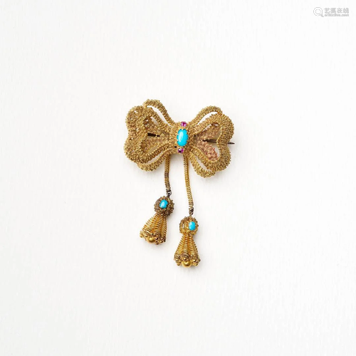 BOW BROOCH