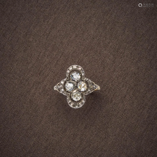 19TH CENTURY DIAMOND RING