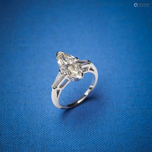 DIAMOND RING ± 2,70 CT