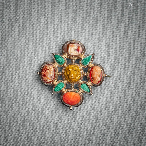 CAMEO BROOCH