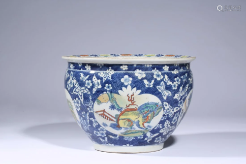Chinese Porcelain Porcelain Blue and White Jar