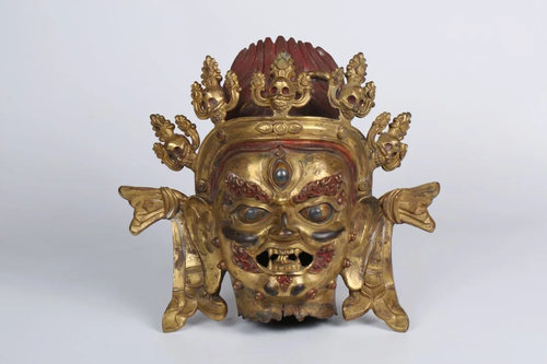 Chinese Gilt-Bronze VAJRAPANI Statue