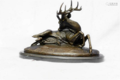 Milo Antelope Bronze Sculpture