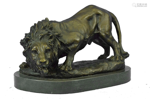 Barye Lion King of the Jungle Sculpture