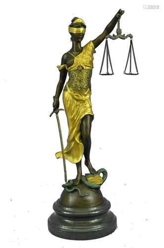 Milo Lady Justice Bronze