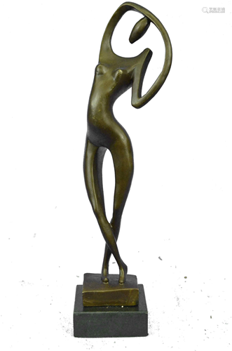 Milo Curvy Abstract Bronze Sculpture