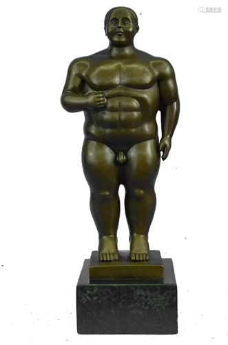 Milo Chubby Bronze Sculpture