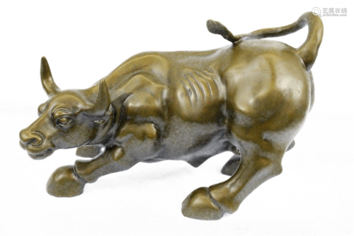 Milo Bull Bust Bronze Sculpture