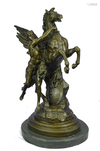 Viking Mythical Bronze Sculpture