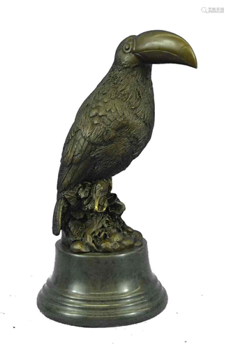 Milo Toucan Bronze Statue