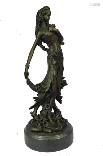 J.Kassin Sexy Nymph Bronze Statue